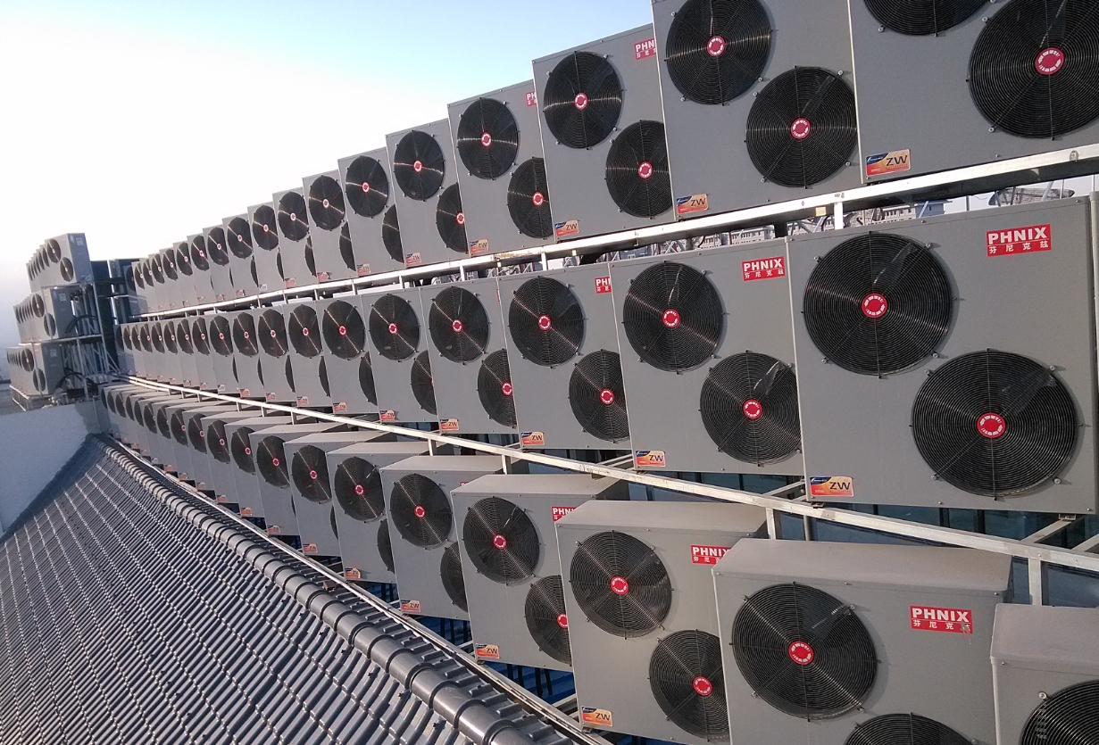 空氣能采暖200平米的一天多少電