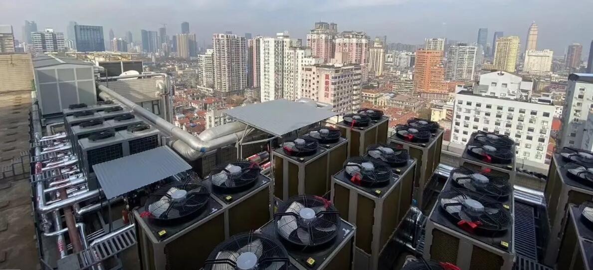 二氧化碳復疊式空氣源熱泵